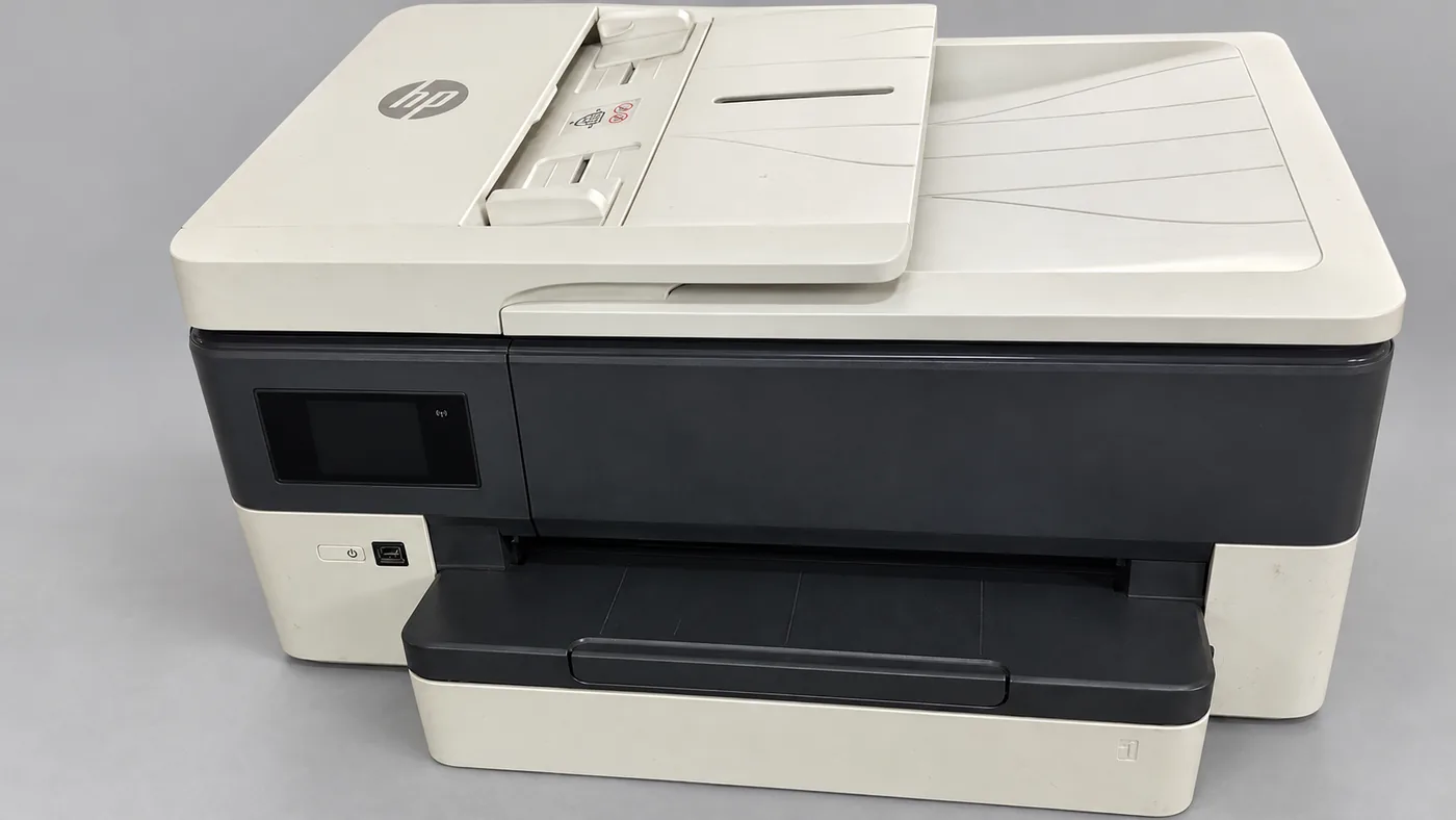 HP OfficeJet Pro 7720 utilizada como doadora de peças seminovas na CTI das Impressoras
